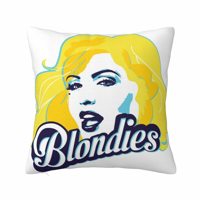 Blondie quadratischer Kissen bezug für Sofa-Wurf kissen