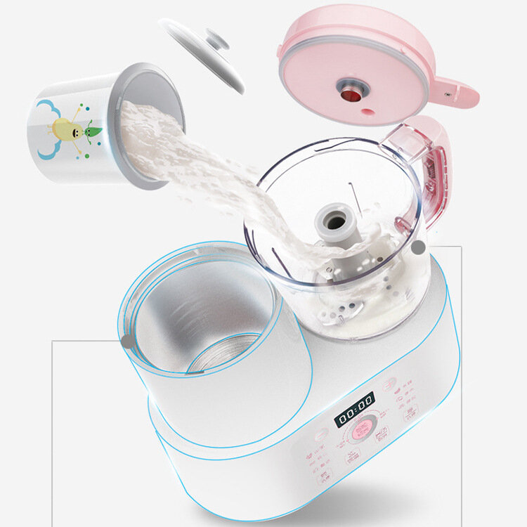 Multifunções Electric Baby Food Maker, Eletrodomésticos, Steamer e Processador