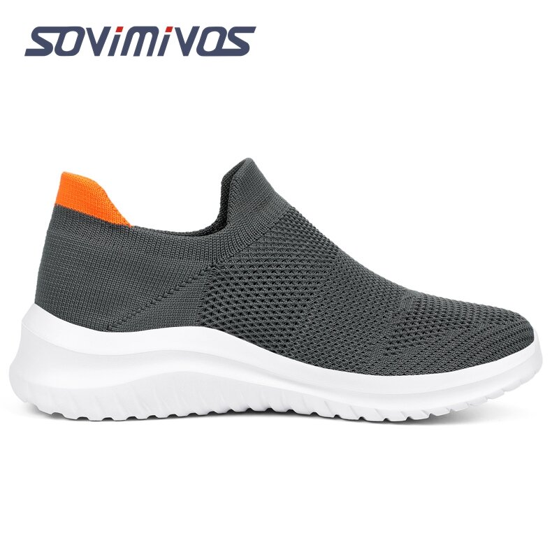 Уличные светильник мужские кроссовки, модная дышащая Спортивная обувь для бега, качественная спортивная обувь унисекс без шнуровки, Лидер продаж 2022