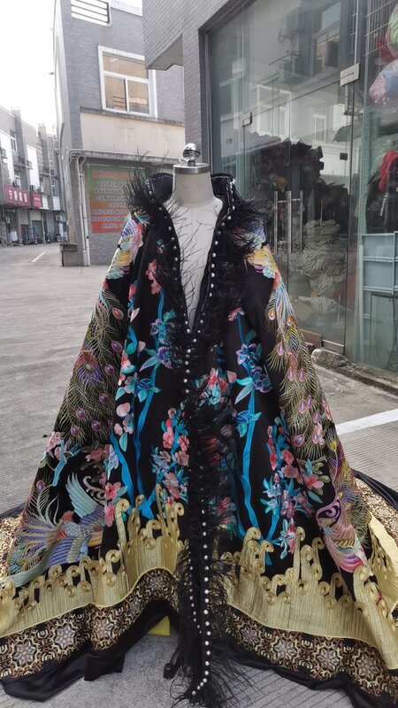 Disfraz de Chen Xi Yuan Drama Love and Destiny, hermosa reina emperatriz, delicado bordado completo, Hanfu para actuación en escenario, Cosplay