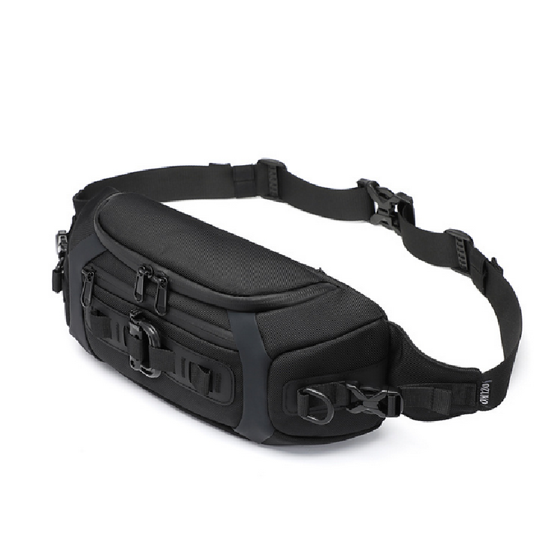 Fashion Men Waist Bag Outdoor Sports Tactical Fanny Pack Multifunction Waterproof Male Chest Bag Mens Tide Crossbody Bags