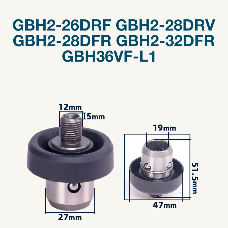 Быстросъемная Зажимная Муфта для Bosch GBH2-26DRF DFR GBH2-28DRV GBH2-32DFR Hammer, запасная деталь для электроинструмента