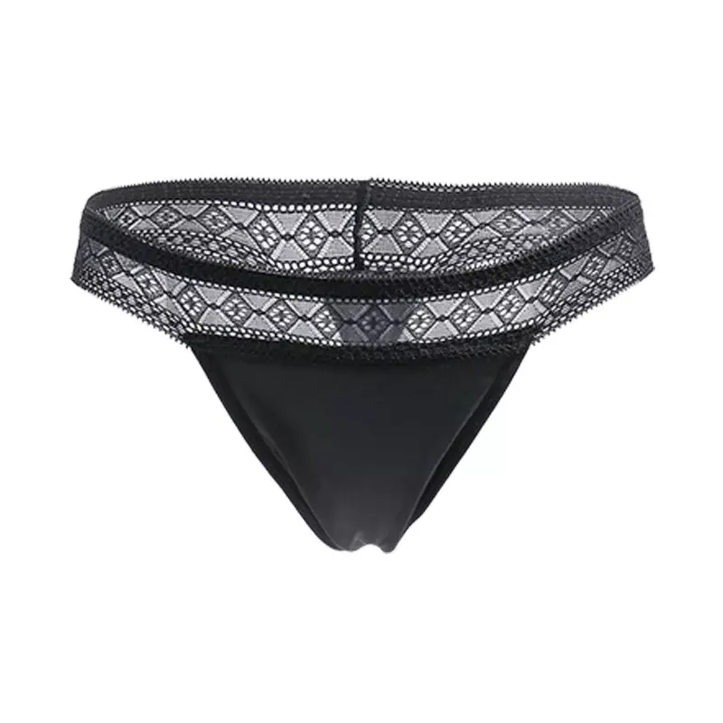 Women's Panties Four-layer Sexy Lace Panties Silk Instant Suction Leakage Menstrual Physiological Pants Thongs Panties Ladies