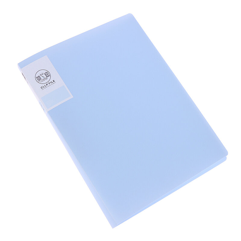 Organizador de mesa Bolsa para Documento, A4 Single Double Clip, Morandi Folder Binder