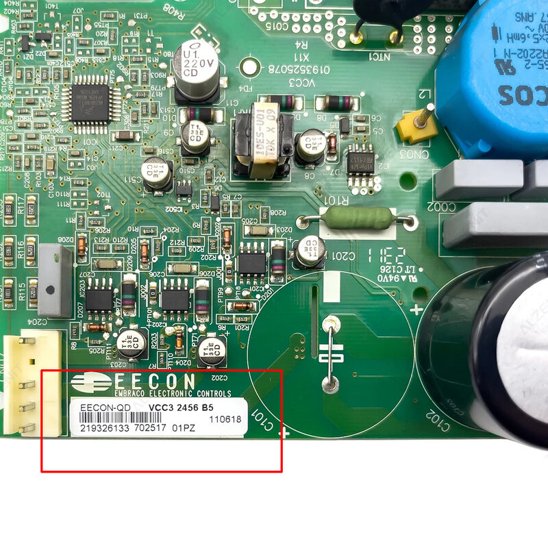 EG Driver PCB 01935250 For Siemens Haier Panasonic Refrigerator Embraco Compressor Inverter Board EECON-QD VCC3 2456 B5