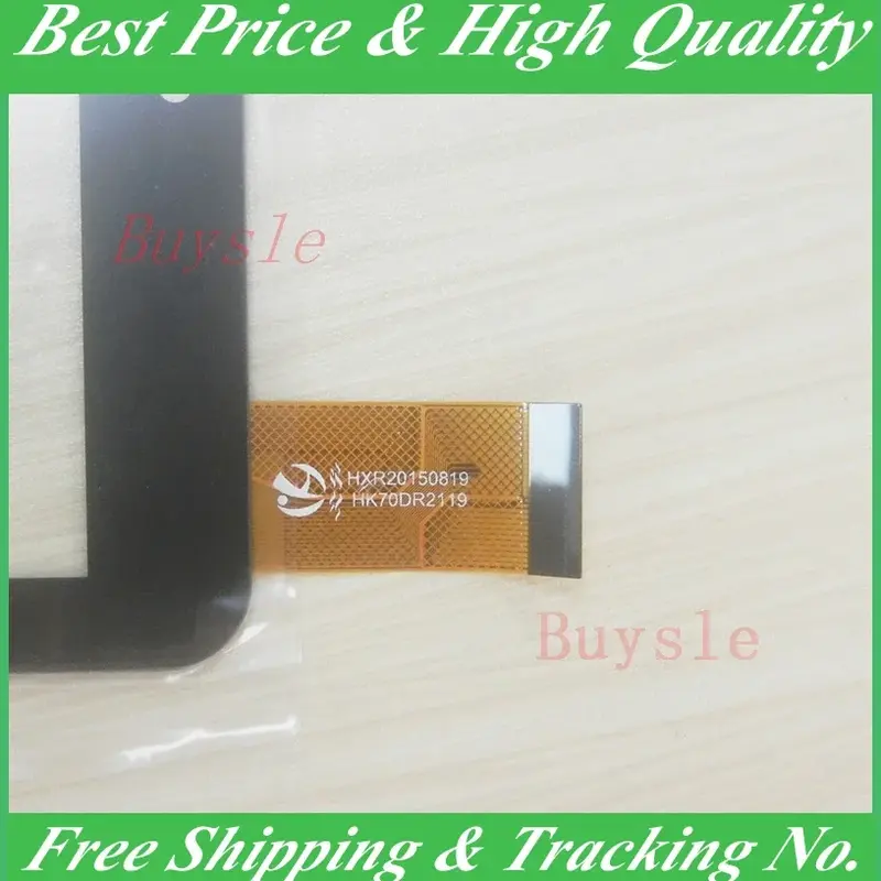 2PCS/LOT New 7'' inch HK70DR2119 For Tricolor GS700 Tablet Replacement Capacitive Touch Screen Digitizer Glass Panel HS1285
