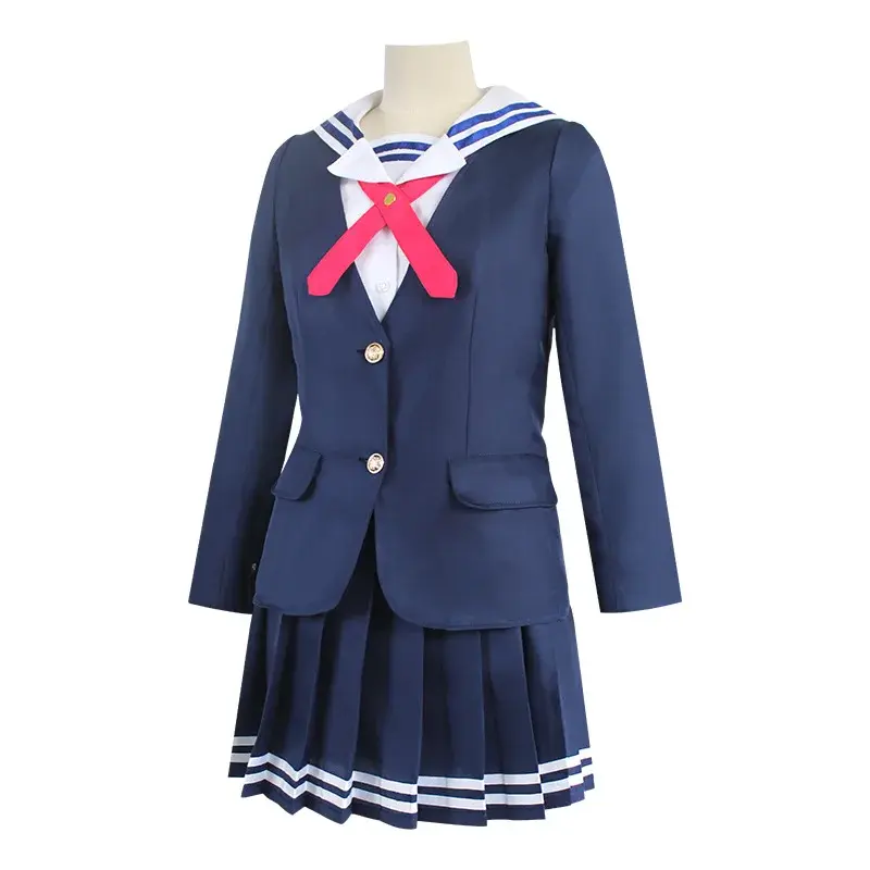 Anime Saekano jak wychować nudną dziewczynę Megumi Kato przebranie na karnawał perukę Kasumigaoka Utaha mundurek szkolny JK mundurek marynarski