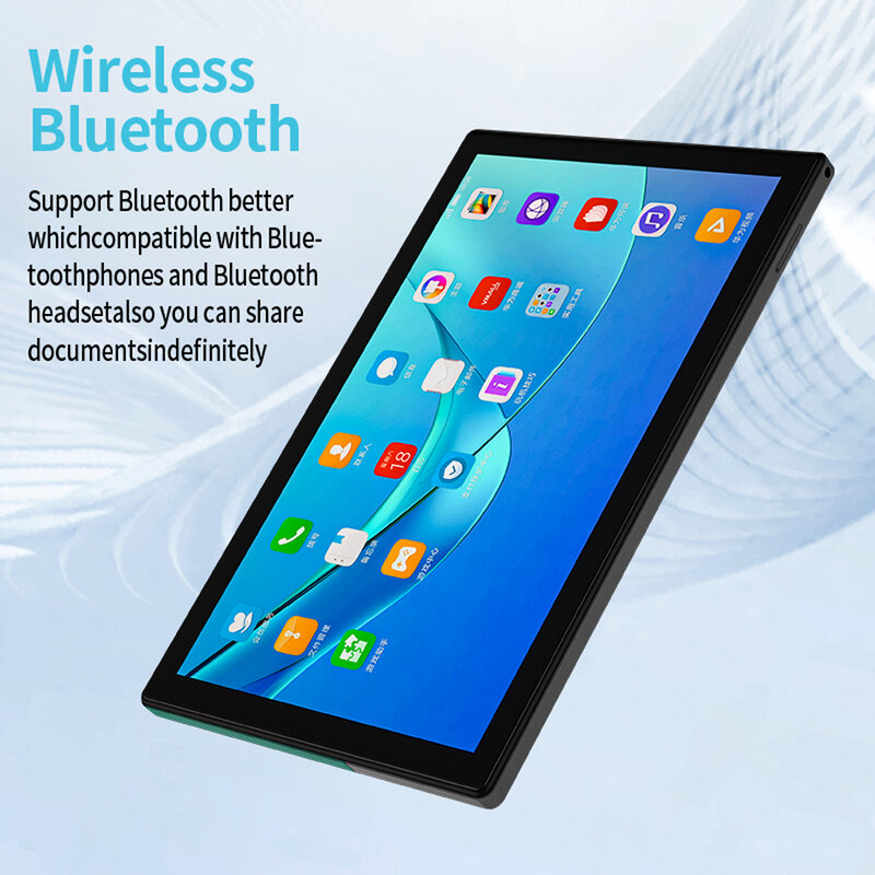 НОВИНКА 2023 г., глобальная версия планшета BDF Pad P70, 10,1 дюйма, Android 11.0 [6 ГБ ОЗУ + 128 ГБ ПЗУ], две SIM-карты, 4G LTE, Wi-Fi 2,4/5G, Bluetooth 5,0