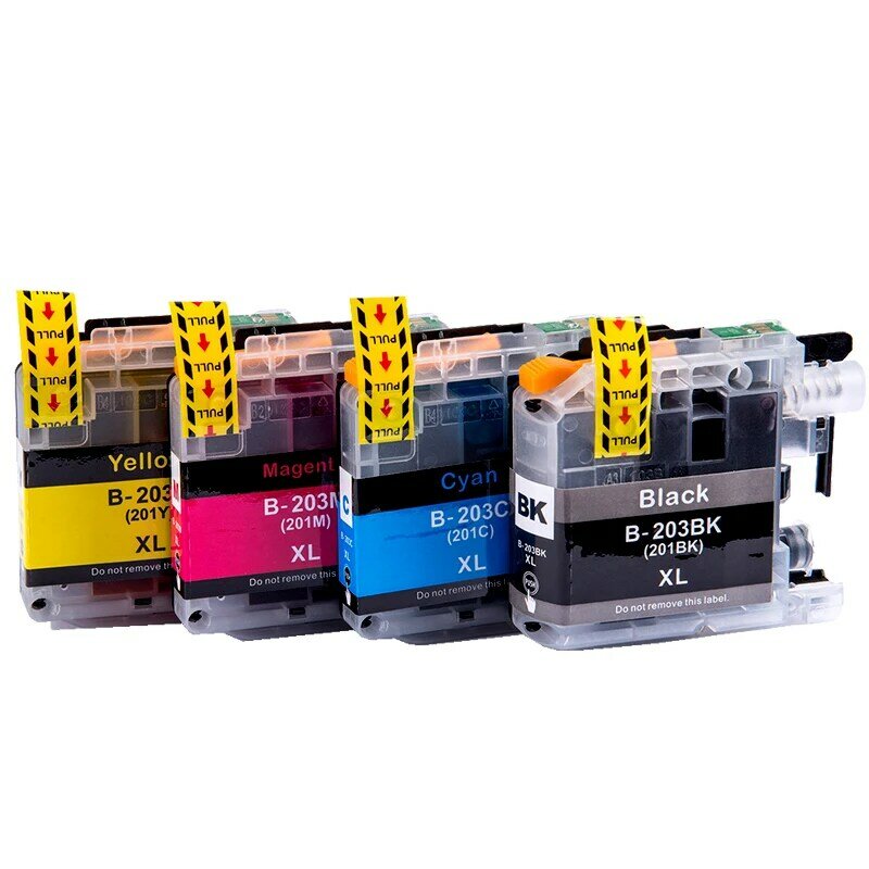 LC203 Cartridge Tinta Kompatibel untuk 203xl untuk Brother MFC-J885DW J460DW J480DW J485DW J680DW J880DW J4320DW Printer