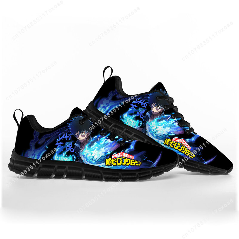 Anime My Hero Academia Dabi Sports Shoes Mens Womens Teenager Kids Children Sneakers Casual Custom High Quality Couple Shoes