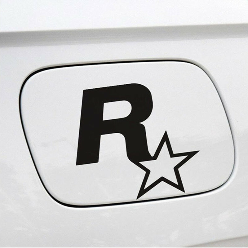 Auto Stickers Rockstar Game GTA5 Reflecterende Decoratie Voor Tankdop Voorruit Bumper Kofferbak Motorfiets Laptop Telefoon D30