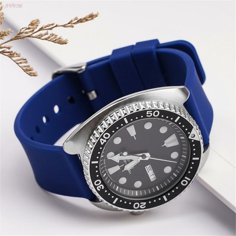 14mm 16mm 18mm 20mm 22mm 24mm Quick Release Silicone Strap Bracelet for Samsung Galaxy Watch 5 4 Active 2 Huawei GT 2/3 Band