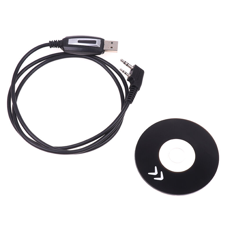 USB Kabel Pemrograman dengan CD Driver untuk UV-5RE UV-5R Pofung UV 5R Dua Cara Radio Walkie Talkie