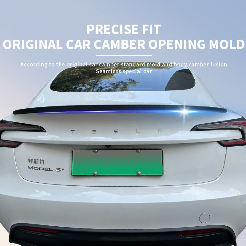 Echte Kohle faser 2017 für Tesla Mode y Modell 3 Kofferraum Flügels poiler 2014-2018 echte Kohle faser Original Auto Spoiler Zubehör