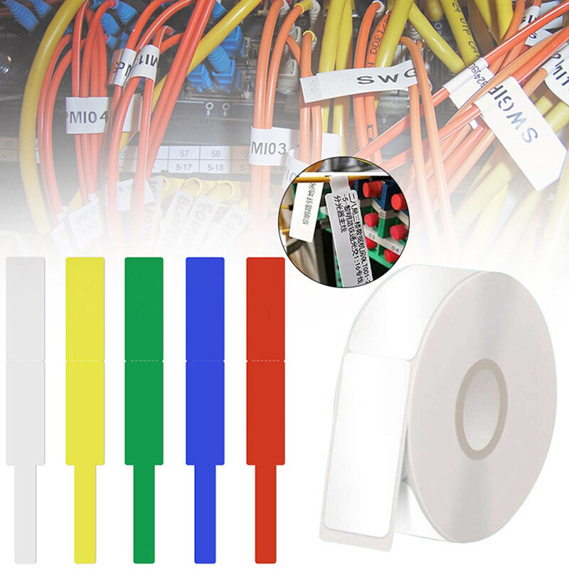Câble D30 attro coloré étanche, étiquette de fil, étiquette flexible, autocollant, marqueur