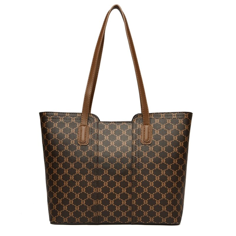 Classic Vintage Printing Shoulder Bag for Women 2024 High-quality Leather Messenger Handbags Luxury Handbags Women Bags Designer