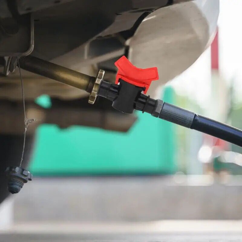 Pompa syfonowa benzyn gazowych Pompa do przenoszenia paliw wąż syfonowy z wytrzymałą wąż PVC stalą nierdzewną zaciska paliwa olejowe wodne