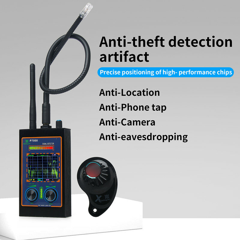 Detector de cámara de vigilancia antideslizante, dispositivo de seguimiento de posicionamiento gps, escáner inalámbrico, nuevo, 2023