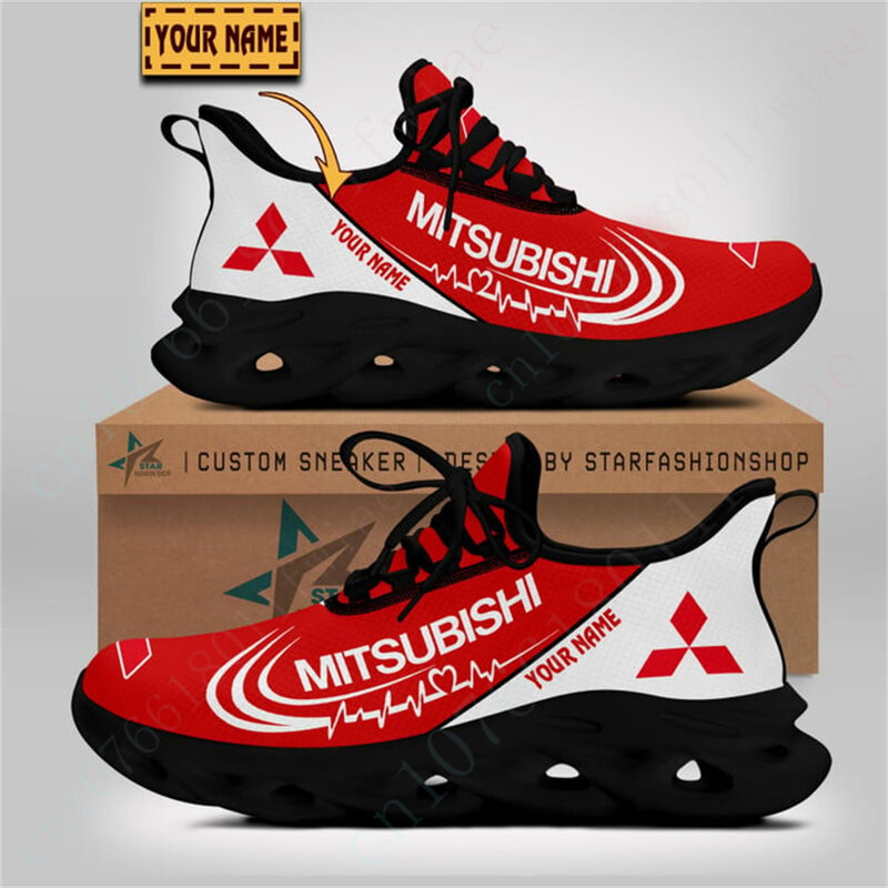 Mitsubishi-zapatillas de correr informales para hombre, zapatos deportivos masculinos ligeros, cómodos, de gran tamaño, Unisex