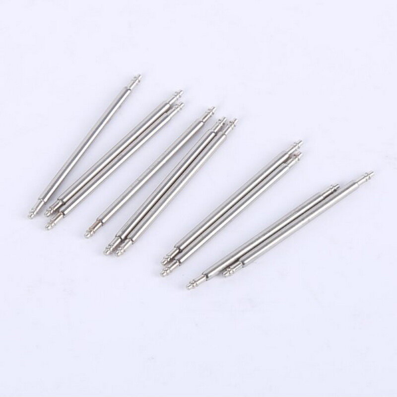 10pcs Diameter 1.5mm Watch Band Spring Bars Strap Link Pins Repair Watchmaker Link Top Quality 10 12 14 16mm 18mm 20mm 22mm 24mm