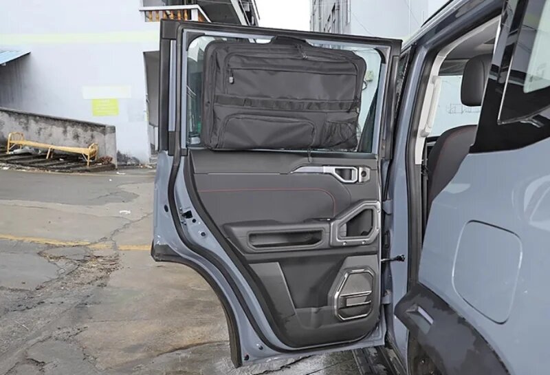 Car Rear Window Storage Bag Fit for Chery JETOUR Traveler T2 2023 2024 Modified Rear Window Storage Bag Car Interior Parts