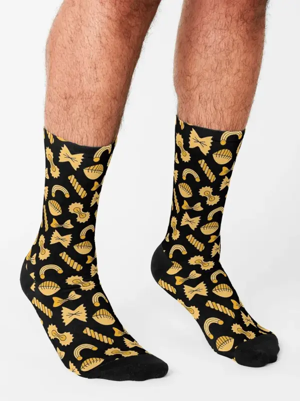 Pasta pattern. Socks Sports hiking Socks Ladies Men's