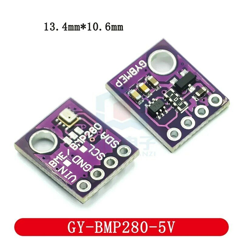 Sensor de temperatura y humedad de GY-BME280-5V, módulo de Sensor de presión atmosférica, GY-BMP280-5V