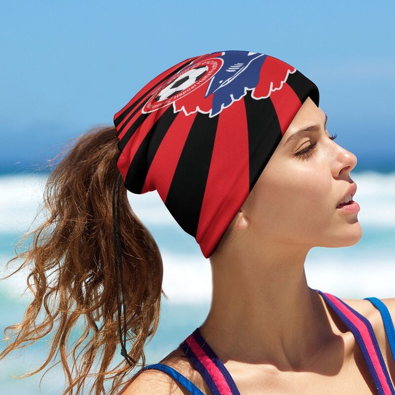 Hapoel Haifa Fc Face Mask Seamless Turban Headwear Neck Warm Outdoor Multifunctional