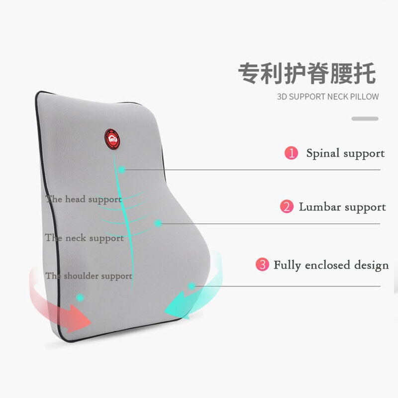 Car Accessories Travel Pillow Headrest Interior Cute Supplies Accessory Neck Cushion in The Lumbar Car Cervical Seat Backrest