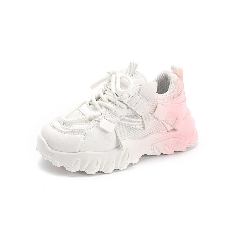 Nuova moda ragazze scarpe per bambini Air Mesh traspirante ragazzi bambini Sneakers primavera estate sport Casual taglia 26-37