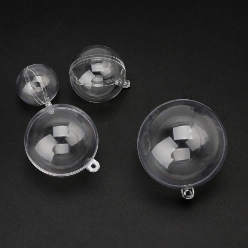Пластиковые формы для бомбочек для ванны, формовочный набор для изготовления шаров, заполняемые шариковые украшения