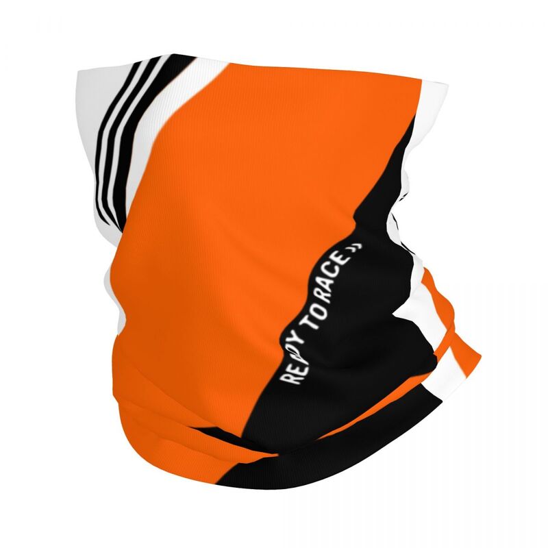 Ready To Race Motocross Bandana Neck Gaiter Printed Wrap Scarf Warm Headband Fishing Unisex Adult Washable