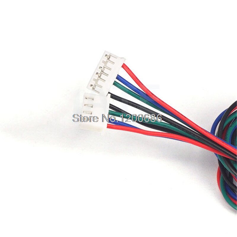 1 м 22AWG 4 4P XH 6 P PH HX2.54 6-контактный жгут проводов для соединительного кабеля двигателя для 3D-принтера для шагового кабеля кабели для шагового двигателя