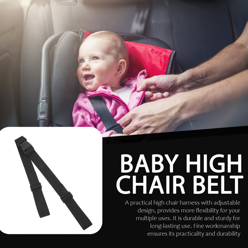 Krzesełko dla dziecka pas bezpieczeństwa do wysokiego karmienia malucha w samolocie podstawowe akcesoria do podróży pasy dla małych dzieci