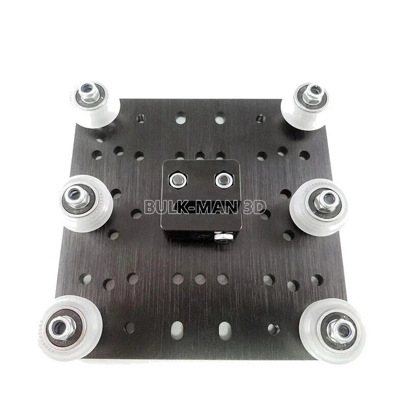 XLarge Kit de pórtico de haz C con Kit de rueda en V sólida Xtreme para ranura en V, perfil de riel lineal, piezas de máquina CNC