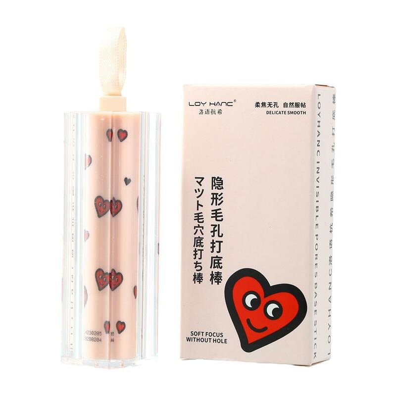 Concealer Stick Waterproof Invisible Pore Primer Stick Pore Filler Pore Minimizer For Face Primer Makeup Base Oil-control S E3G4