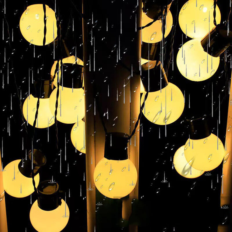 5 متر 20LED غلوب فستون سلسلة أضواء جارلاند أضواء مقاوم للماء للاتصال في الهواء الطلق الجنية أضواء السنة الجديدة زينة عيد الميلاد