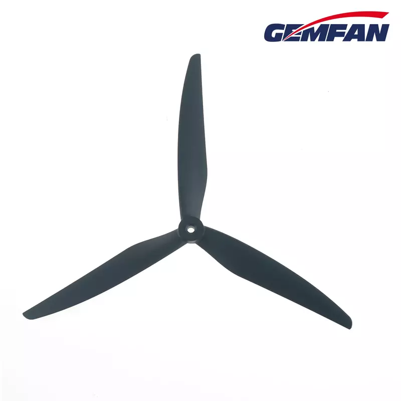 Gemfan-Hélice en fibre de nylon de verre pour multirotor, 2 paires (2CW + 2CCW) Cinelifter 1050, 10X5bery, 3 pales, 10 "FPV Cinelifter Marcofacades