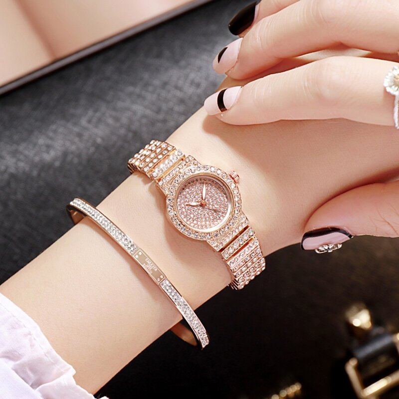 Kwarcowy damski srebrne zegarki luksusowy kryształ kwadratowy damski zegarek z kryształem górskim z zegarem Montre Femme Часы Женские Relogio 시wyczyhuja