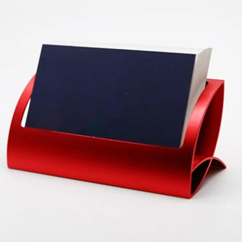 Business Card Stand Excellent Practical Sturdy Construction for School Card Display Shelf Business Card Holder
