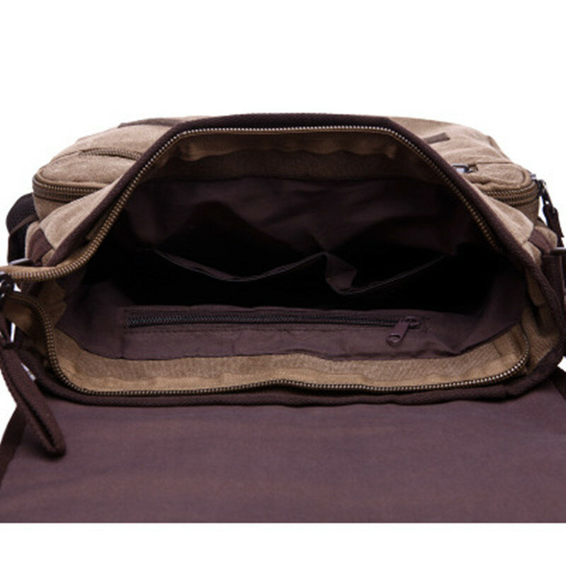 男性用バックル付きキャンバスメッセンジャーバッグ,カジュアルショルダーバッグ,旅行用ブリーフケース,シンプルなパック,韓国のトレンド,ポータブル
