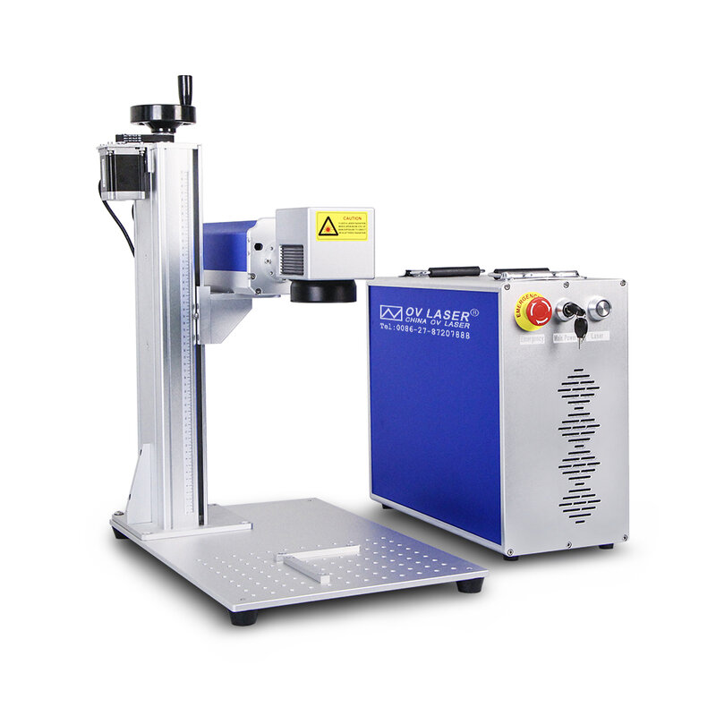 Machine de marquage laser pour bijoux en métal, fibre laser, focus automatique, prix, Raycus, 30W, 50W
