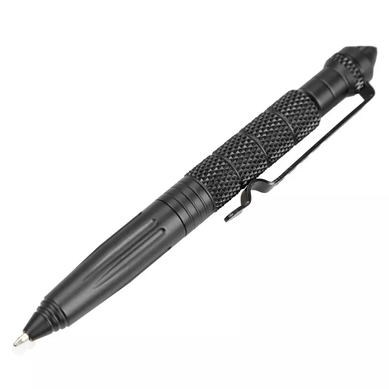 Wielofunkcyjny zewnętrzny długopis taktyczna wojskowa samoobrona stopu aluminium awaryjny element do tłuczenia szkła narzędzie survivalowe bezpieczeństwa