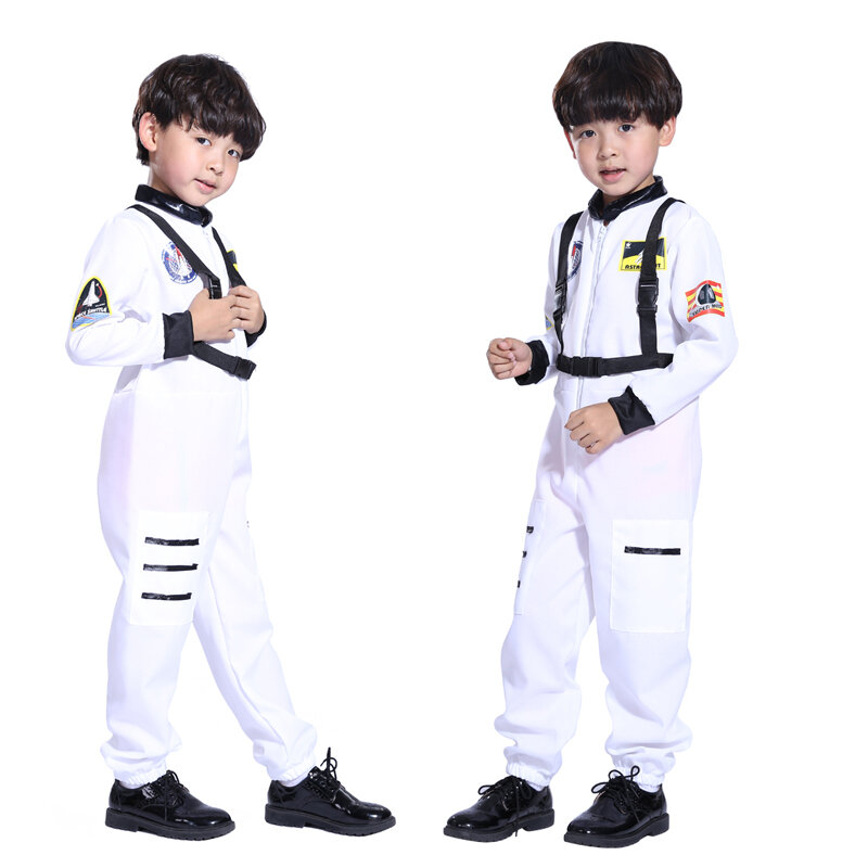 Astronaut Kostuum Voor Kinderen Ruimte Pak Rol Spelen Verkleden Kostuum School Uniformen Cosplay Feest