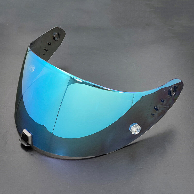 Visière de casque de moto pour Scorpion Exo 1400 Carbon, R1 et EXO 520, placage de lentille de casque, protection UV, écran facial