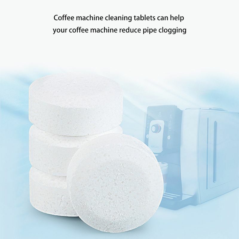 Tableta de limpieza para máquina de café Espresso, agente desincrustante efervescente
