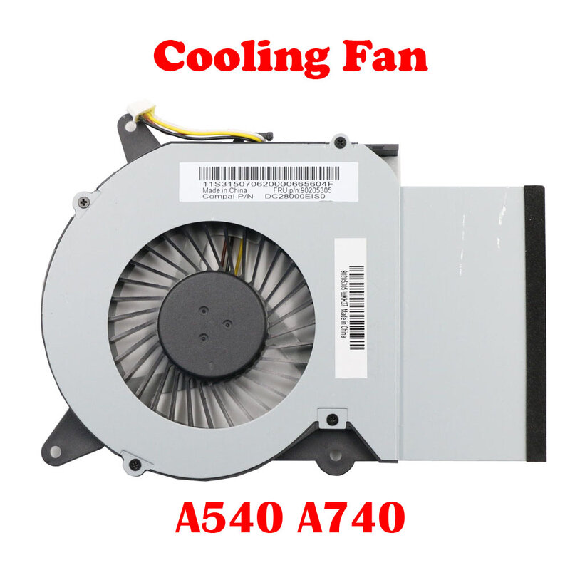Вентилятор охлаждения для Lenovo A540 A740, все в одном, 90205305 EG90120S1-C010-S99 DC28000EIS0 DC5V 2,25 W, Новинка