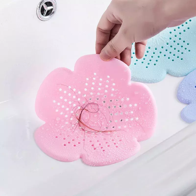 4 colori fognature Outfall Strainer Kitchen Sink Filter PVC Drain Hair Catcher Cover Bath Kitchen Gadgets accessori
