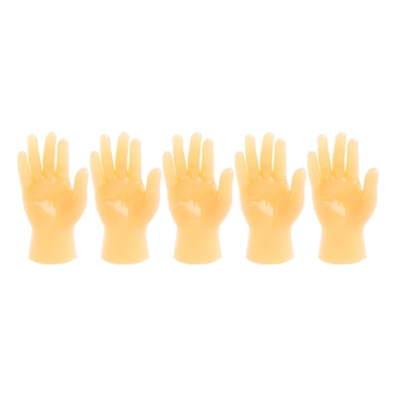 Sarung Tangan Gerakan Tangan Mini untuk Peran Aktivitas Mainan Boneka Penggoda  untuk Pertunjukan Bermain G99C