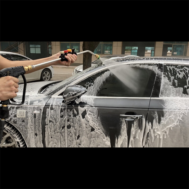 Myjka ciśnieniowa różdżka porady myjnia samochodowa dysza Jet Lance końcówka króciec opryskowy wody dla Karcher Nilfisk Bosch Lavor ciśnienie parkside